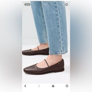 Coach Emilia Leather Mary Jane's